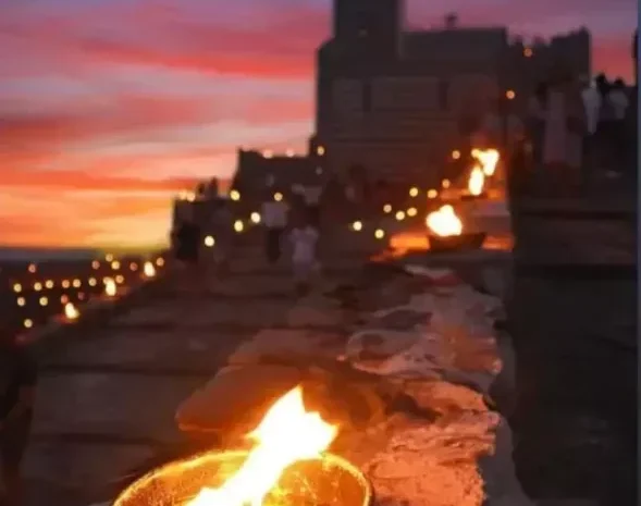 Portovenere - La notte della Madonna Bianca con le sue fiaccole