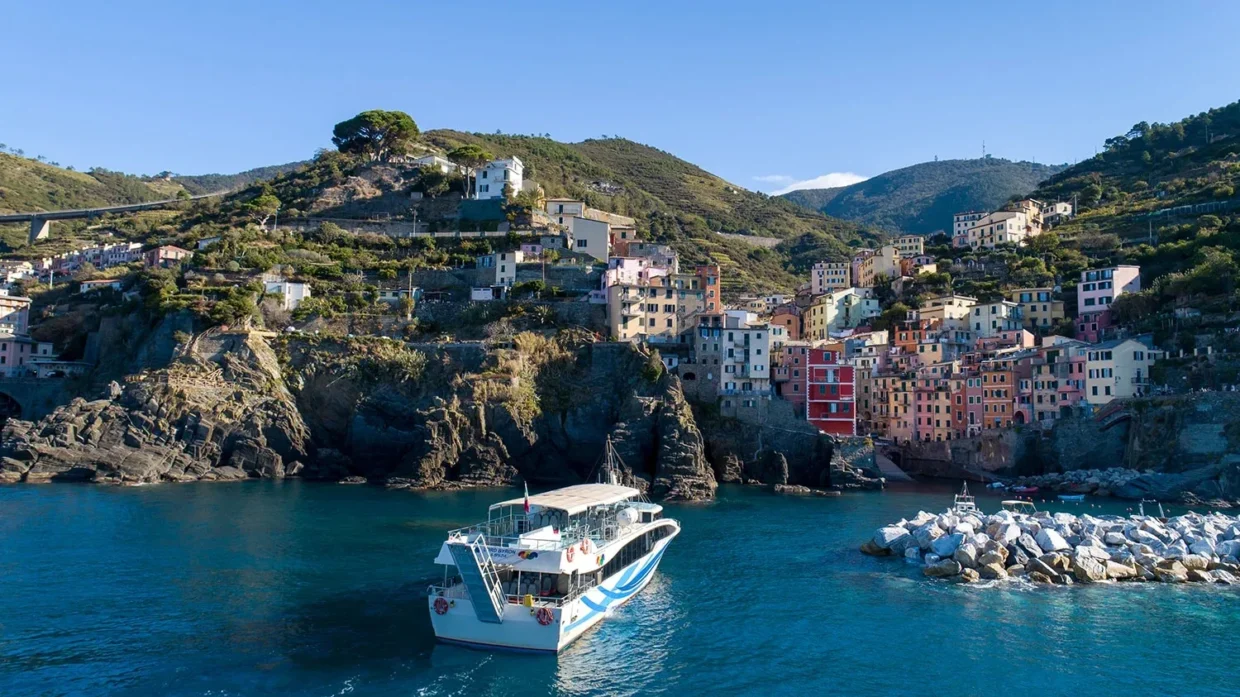 Il no ro territorio isto dal battello - Cinqueterre e Non Solo